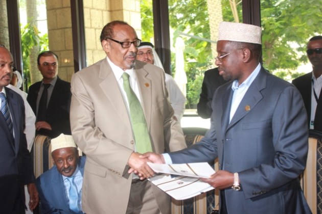 Somalia - Somaliland Presindents in Dubai