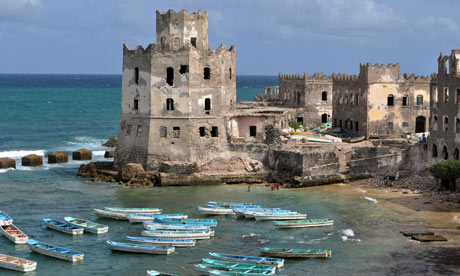 A view of Mogadishu's Old Town - Courtesy of Clar Ni Changhaile - The Guardian